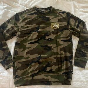 Vans Camo Crewneck Sweater Men’s
